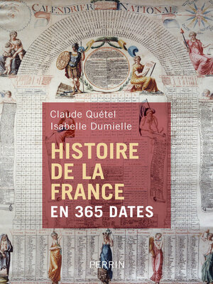 cover image of Histoire de la France en 365 dates